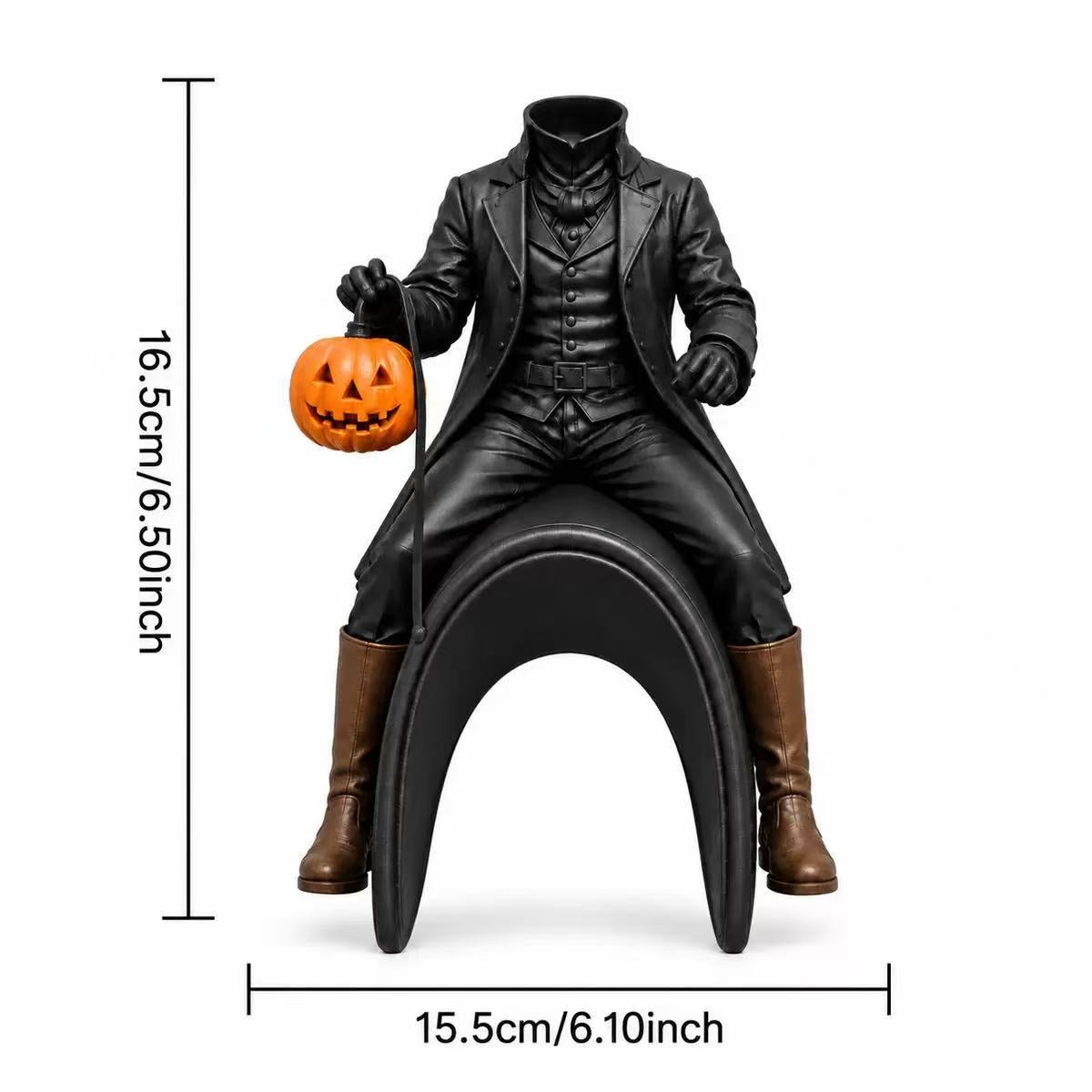Decoratieve Halloween figuur met pompoen
