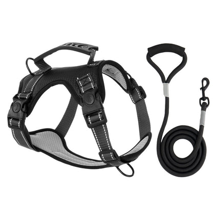 ComfortFit Hondentuigje met Reflectie en Schokdempende Leash