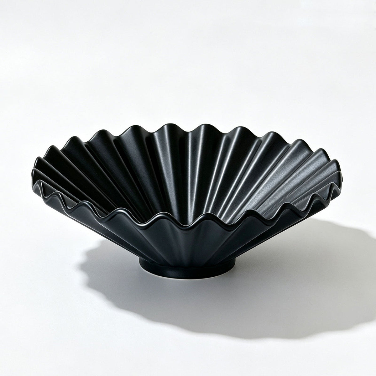 Golvende Keramische Serveerschaal met Elegant Design