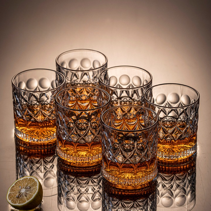 Geslepen Kristallen Whiskyglas – Elegante Drinkglazen voor Whisky