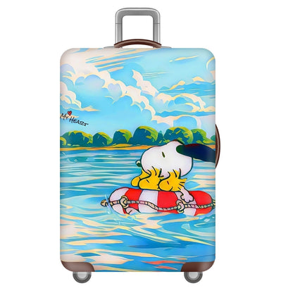 Speelse Hardcase Reiskoffer met Cartoon Motief - Unisex