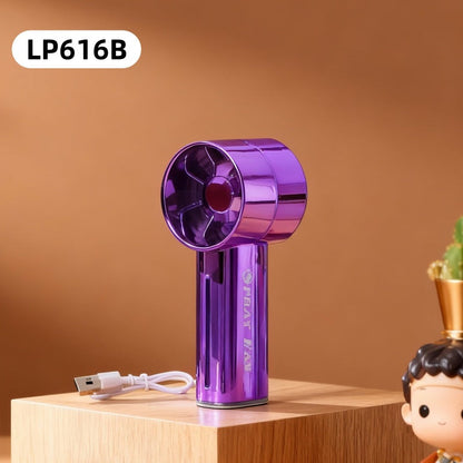 Draagbare USB-sprayventilator met ergonomische handgreep
