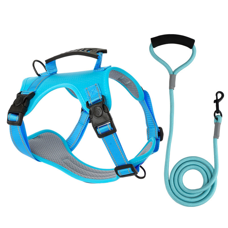 ComfortFit Hondentuigje met Reflectie en Schokdempende Leash