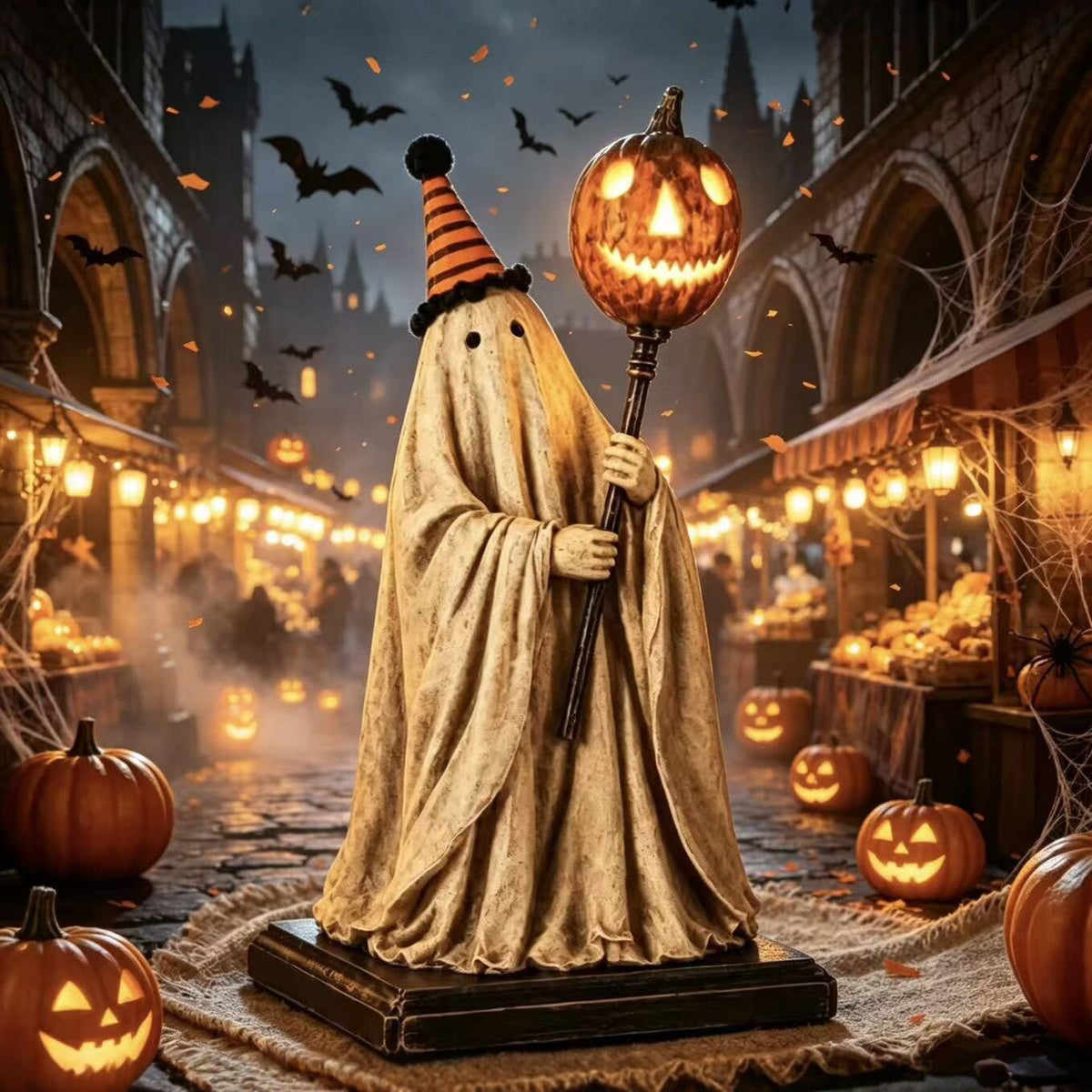 Griezelige Halloweenfiguur