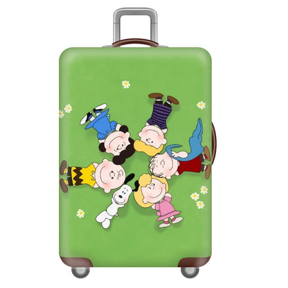 Speelse Hardcase Reiskoffer met Cartoon Motief - Unisex