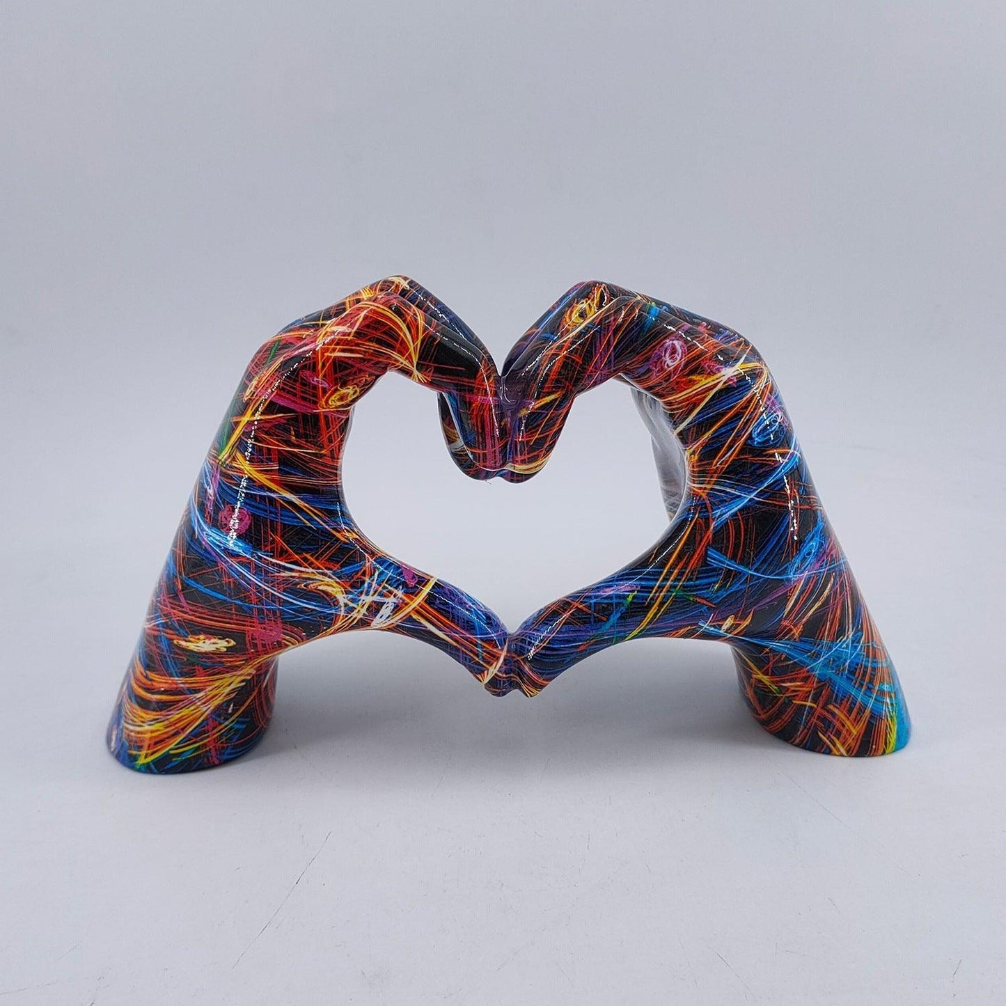 LoveSculpt Houten Hartdecoratie – Handgemaakt Symbool van Liefde