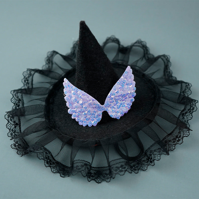 Halloween capuchon met vleermuis appliqué