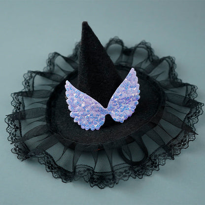 Halloween capuchon met vleermuis appliqué