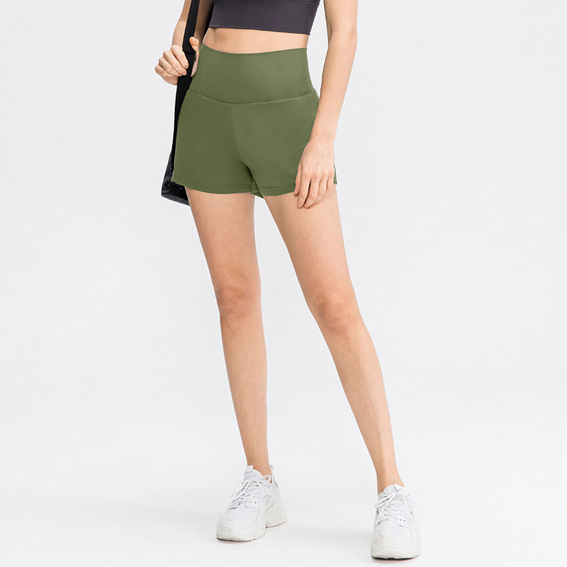 Dames Sportshort met Hoge Taille en Binnenbroek – De Beweegvrije Active Fit