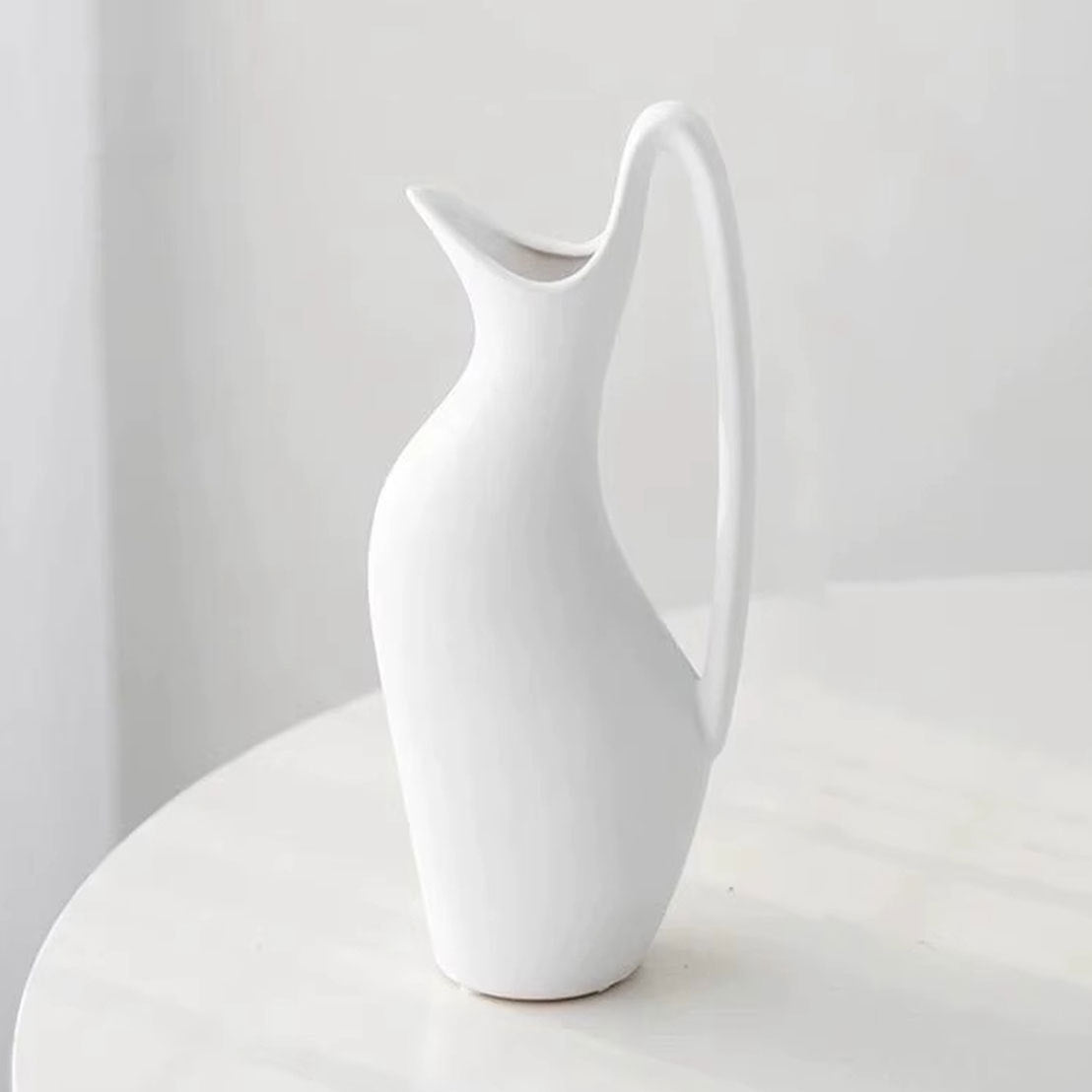 Elegante Abstracte Keramische Kan - Modern Design