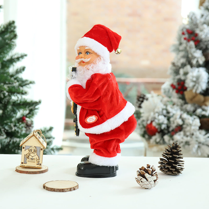 Dansende Kerstman met Bewegende Billen – Grappige Kerstdecoratie met Muziek