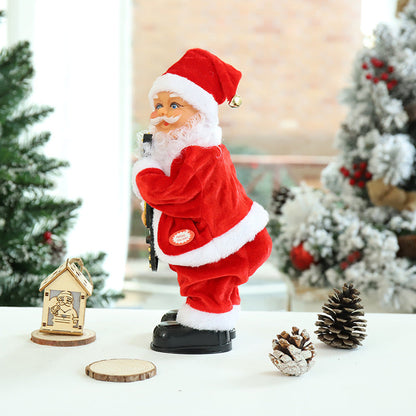Dansende Kerstman met Bewegende Billen – Grappige Kerstdecoratie met Muziek
