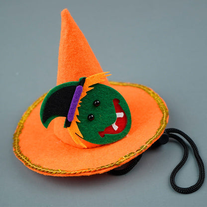 Halloween capuchon met vleermuis appliqué