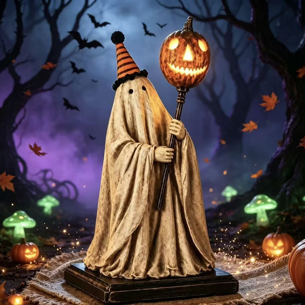 Griezelige Halloweenfiguur