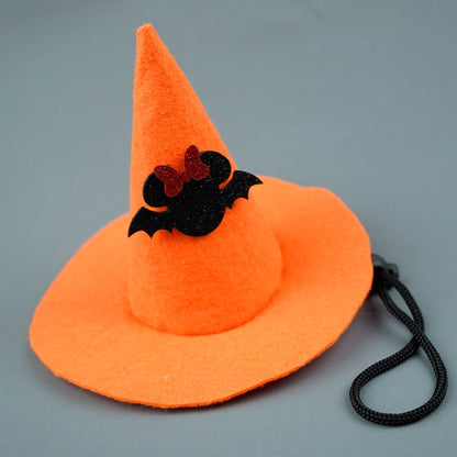 Halloween capuchon met vleermuis appliqué