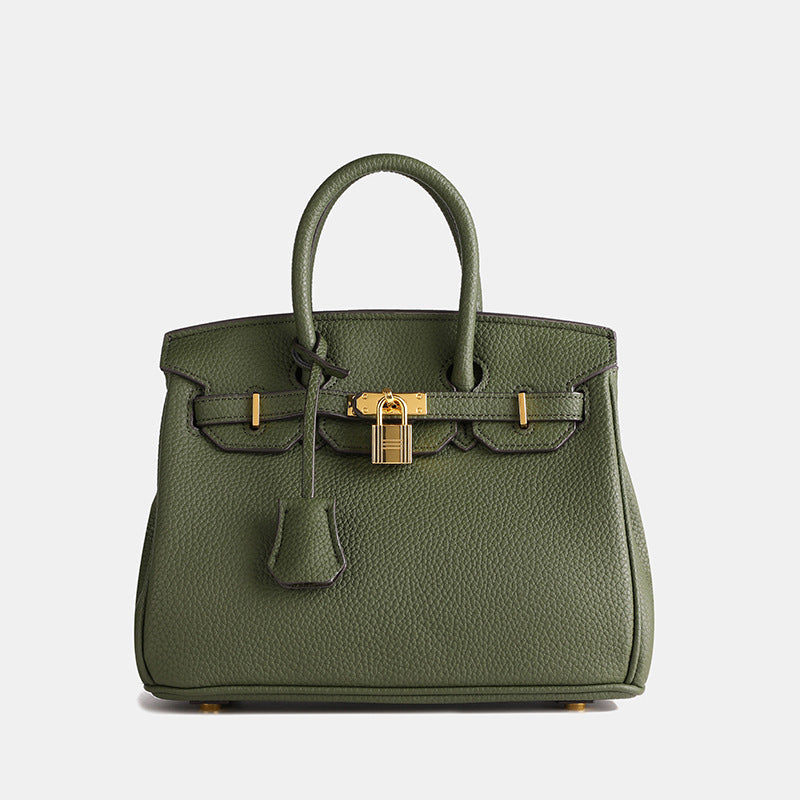 Eleganza Leren Handtas – Tijdloze Koeienlederen Dames Tas met Praktisch Design