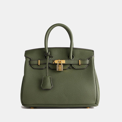 Eleganza Leren Handtas – Tijdloze Koeienlederen Dames Tas met Praktisch Design