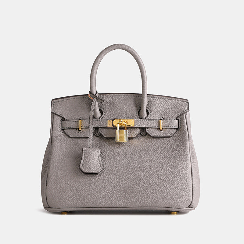 Eleganza Leren Handtas – Tijdloze Koeienlederen Dames Tas met Praktisch Design