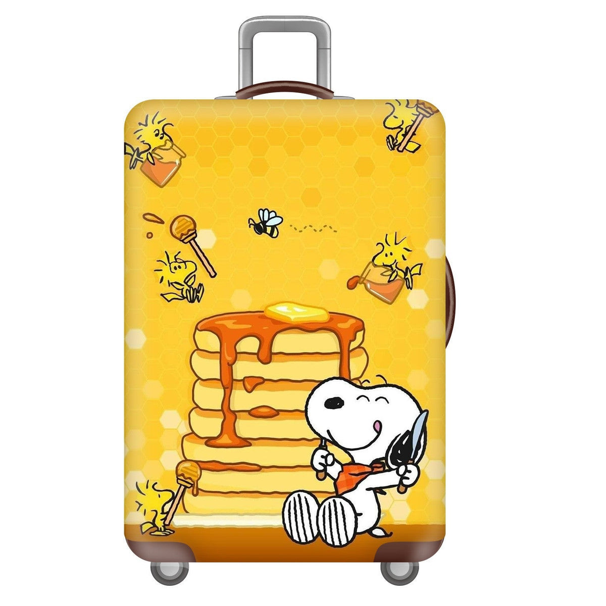 Speelse Hardcase Reiskoffer met Cartoon Motief - Unisex