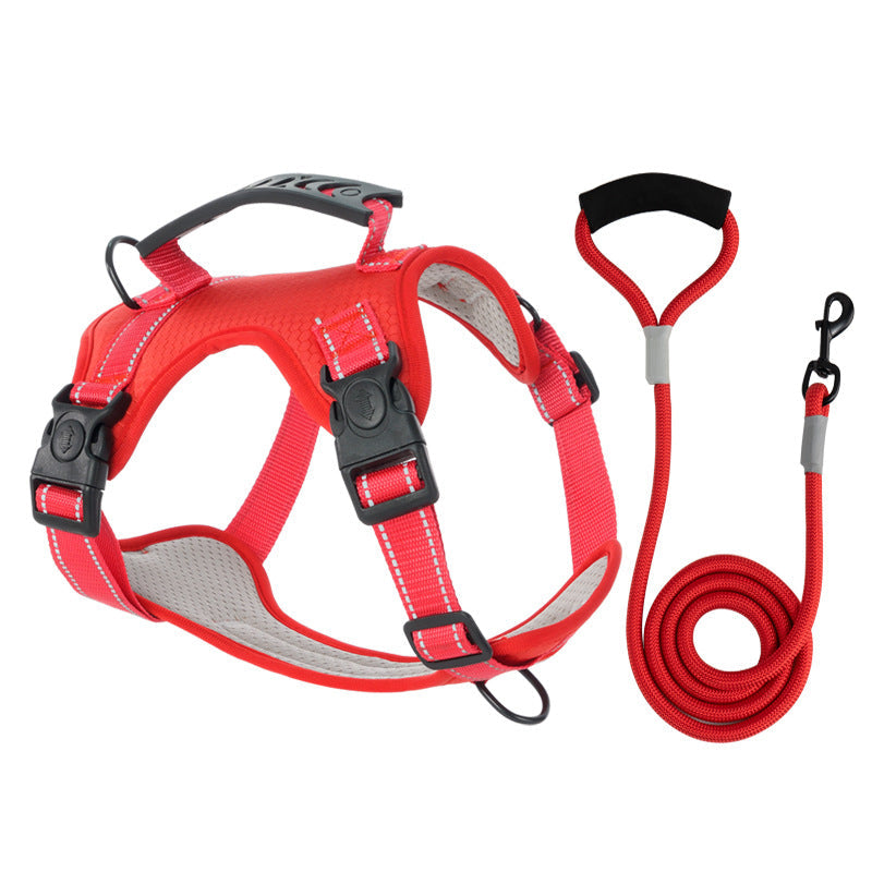 ComfortFit Hondentuigje met Reflectie en Schokdempende Leash