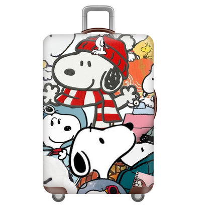 Speelse Hardcase Reiskoffer met Cartoon Motief - Unisex