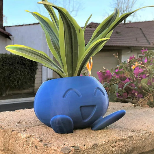 PlantPootje – Keramische Bloempot met Gezicht voor Kleine Planten