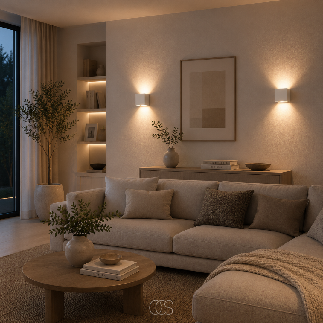 Magnetische oplaadbare wandlamp met bewegingssensor | 10 x 10 cm aluminium