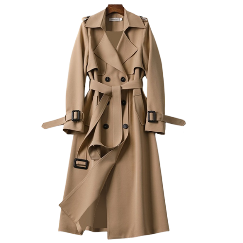 Aurora stijlvolle dames wintermantel – Dubbelzijdige trenchcoat, warm en comfortabel – Perfect voor winter en herfst