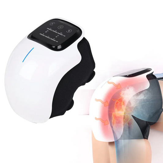 Oplaadbare Knie Massager - Rood Licht Kniepijn Verlichting Massager