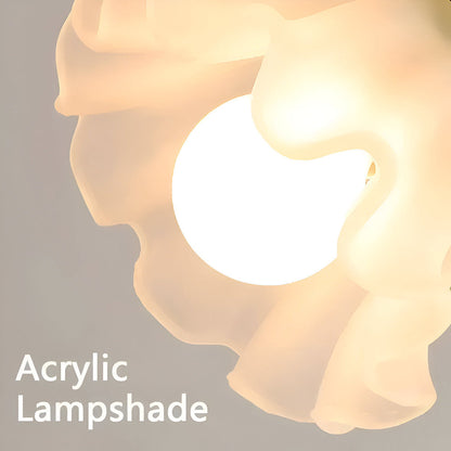 FleurLicht Tafellamp – Romantisch Bloemdesign met Zachte LED-verlichting
