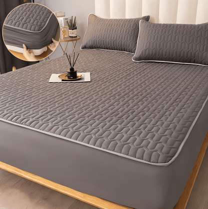 FlexiBed Matrasbeschermer – Waterdicht, Ademend & Wasbaar met Elastische Pasvorm