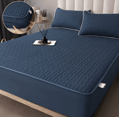 FlexiBed Matrasbeschermer – Waterdicht, Ademend & Wasbaar met Elastische Pasvorm