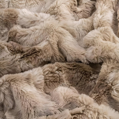 Zachte Velours Winterdeken – Warme Coral Fleece Deken in Batikstijl