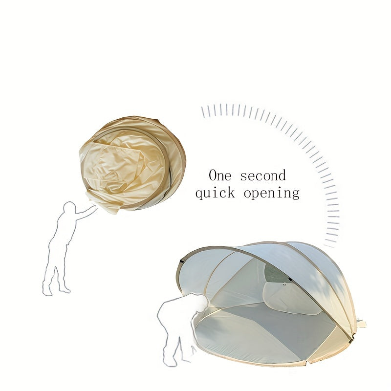 Opvouwbare Strandtent voor Kinderen – Snelle Installatie en Perfecte Zonbescherming