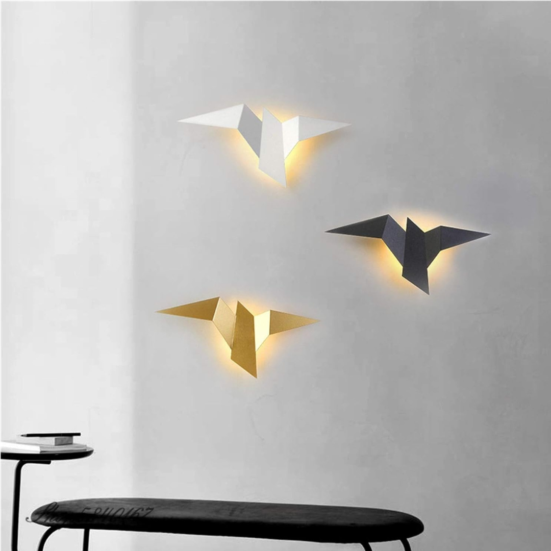 Origami Wandlamp – Unieke Wandverlichting in Japanse Stijl voor Woonkamer en Slaapkamer