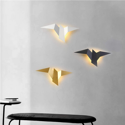 Origami Wandlamp – Unieke Wandverlichting in Japanse Stijl voor Woonkamer en Slaapkamer