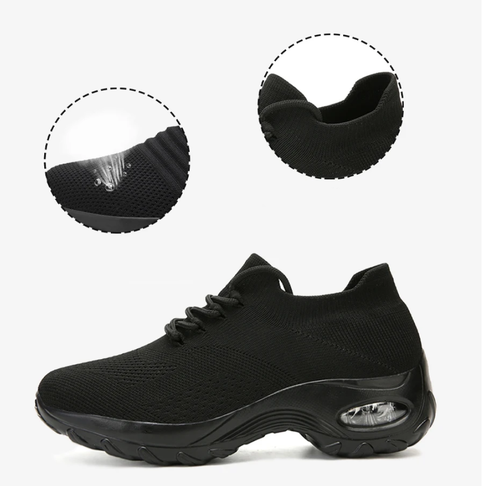 Orthopedische Schoenen Modieus voor Dames - Verlicht Voetpijn & Blijf Stijlvol met Chunky Platform Loafers
