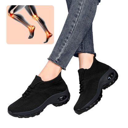 Orthopedische Schoenen Modieus voor Dames - Verlicht Voetpijn & Blijf Stijlvol met Chunky Platform Loafers