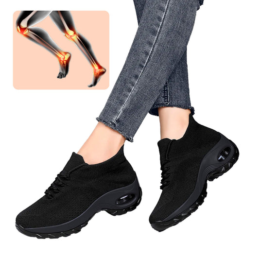 Orthopedische Schoenen Modieus voor Dames - Verlicht Voetpijn & Blijf Stijlvol met Chunky Platform Loafers