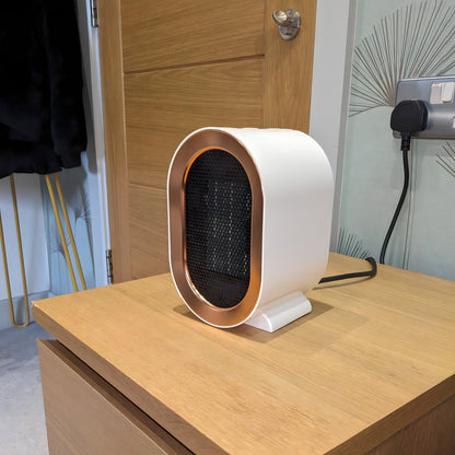 Compacte Keramische Ruimteverwarmer – Efficiënte Verwarming voor Kleine Ruimtes