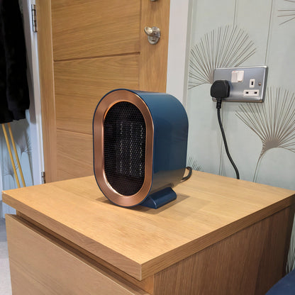Compacte Keramische Ruimteverwarmer – Efficiënte Verwarming voor Kleine Ruimtes