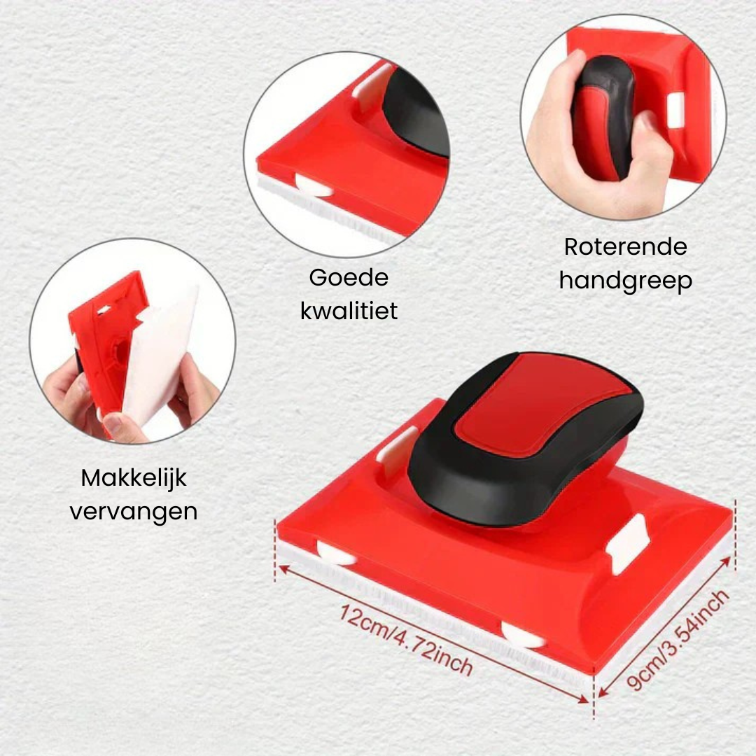 PaintMaster Precisie Schildertool – Strakke Randen zonder Schilderstape (Incl. 3 Gratis Pads)