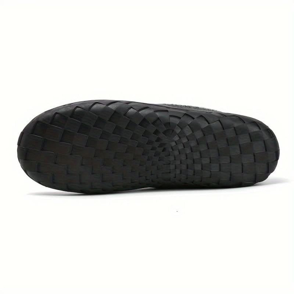 WarmStap Heren Wollen Pantoffels Met Comfortabele Instap en Zachte Voering