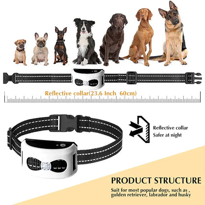 2-in-1 Draadloos Hondenhek & Buiten Trainingshalsband