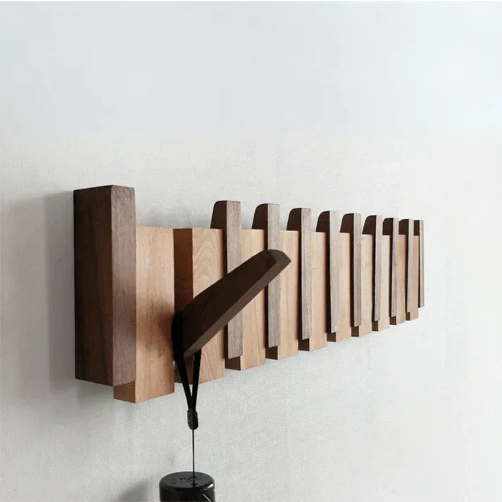 Piano Kapstok – Stijlvolle en Ruimtebesparende Houten Kapstok voor Jassen en Accessoires