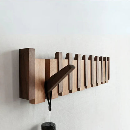 Piano Kapstok – Stijlvolle en Ruimtebesparende Houten Kapstok voor Jassen en Accessoires