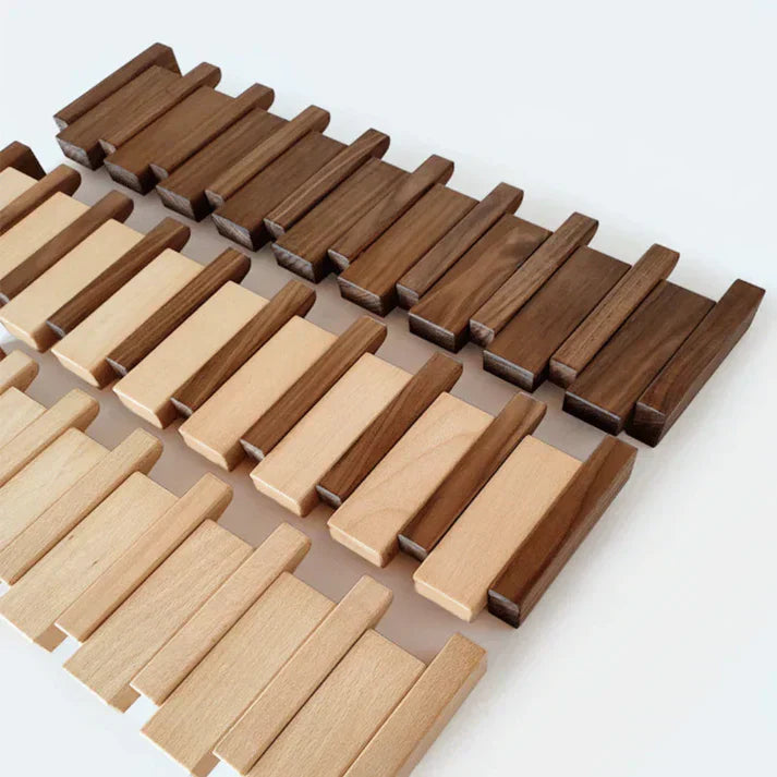 Piano Kapstok – Stijlvolle en Ruimtebesparende Houten Kapstok voor Jassen en Accessoires
