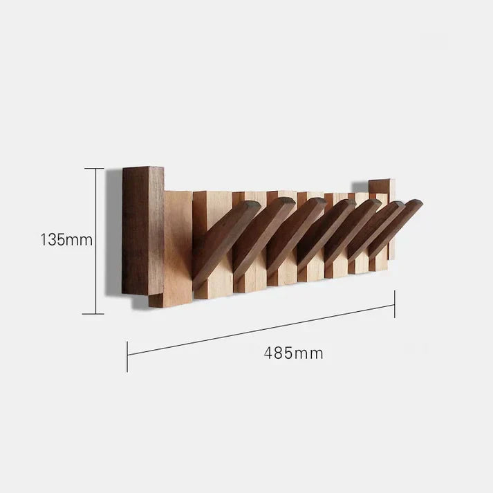Piano Kapstok – Stijlvolle en Ruimtebesparende Houten Kapstok voor Jassen en Accessoires