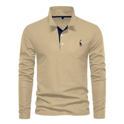 Polo met Lange Mouwen - GENTLEMEN