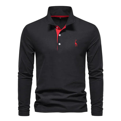 Polo met Lange Mouwen - GENTLEMEN